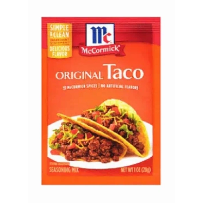 McCormick  Orıgınal Taco Baharat Karışımı 28 gr
