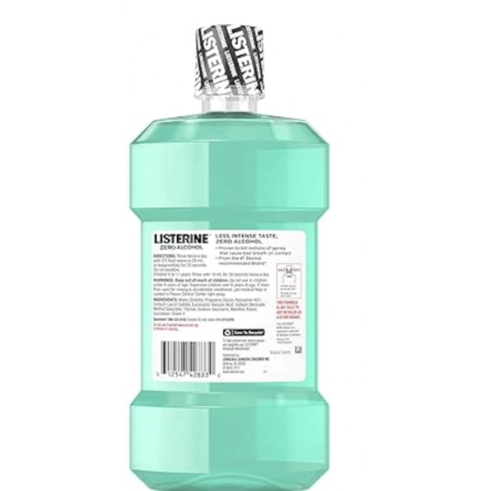 Mountwash Cool Mınt Zero Alcohol Gargara 1 Litre