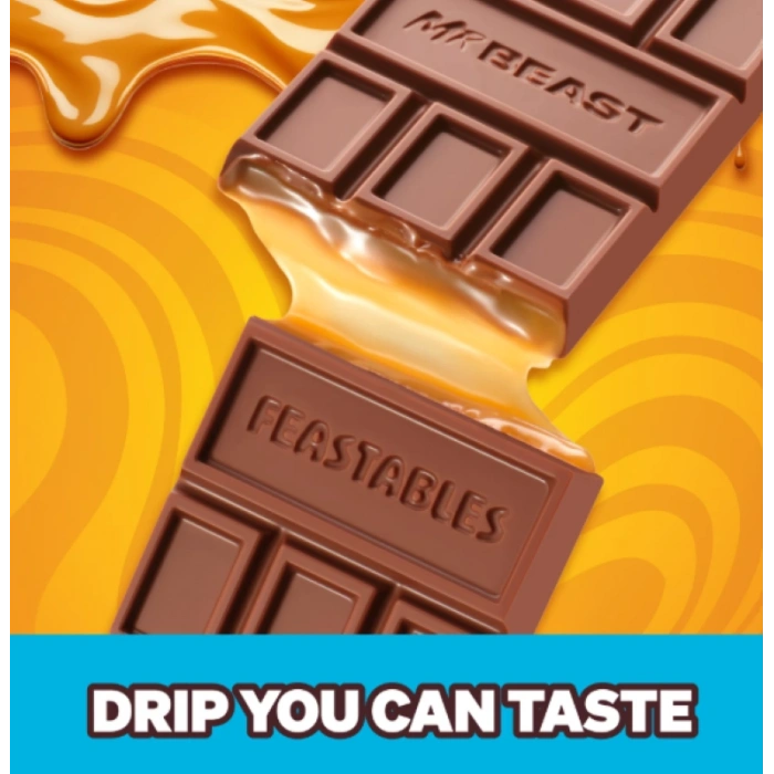 Mr Beast Caramel Çikolata 60 g