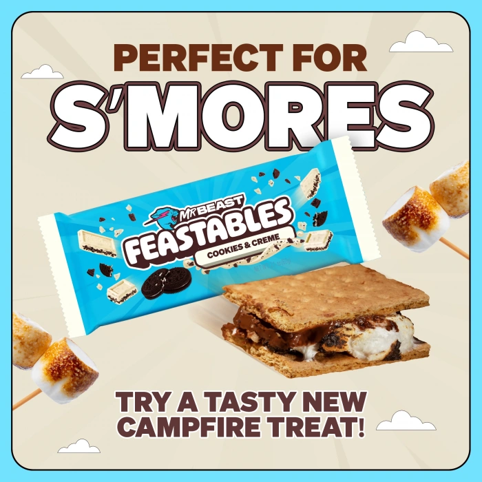 Mr Beast Feastables Cookıes & Crema Çikolata 60 mg