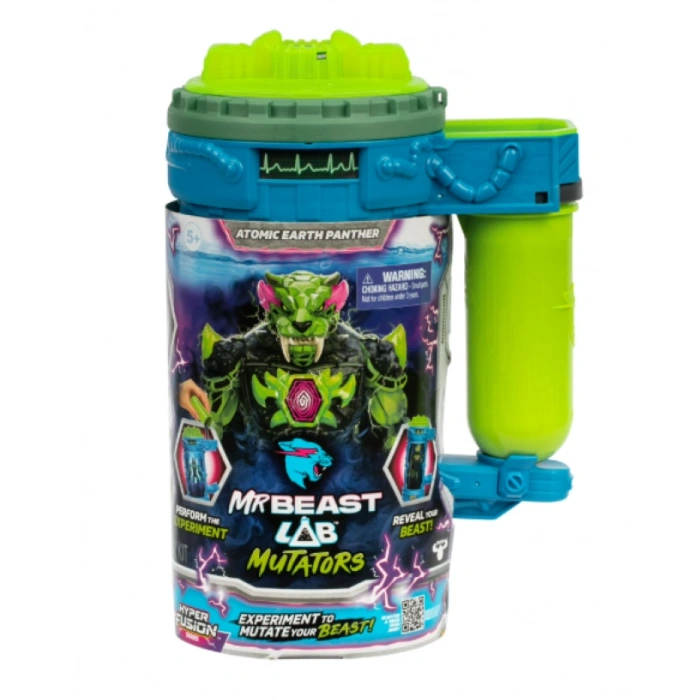 Mr Beast Lab Mutators Mutatıon Atomıc Earth Panther Panter Figürlü Oyuncak