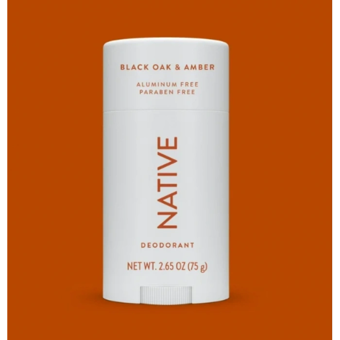 Natıve Black Oak & Amber Alumınum Free Paraben Free Stik Deodorant 75 g