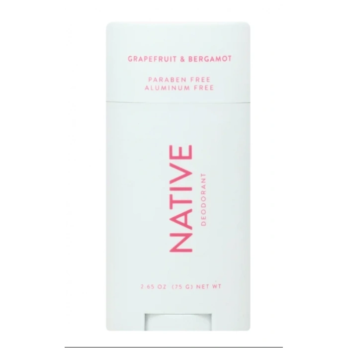 Natıve  Grapefruıt & Bergamot Alumınum Free  Paraben Free  Deodorant 75 gr