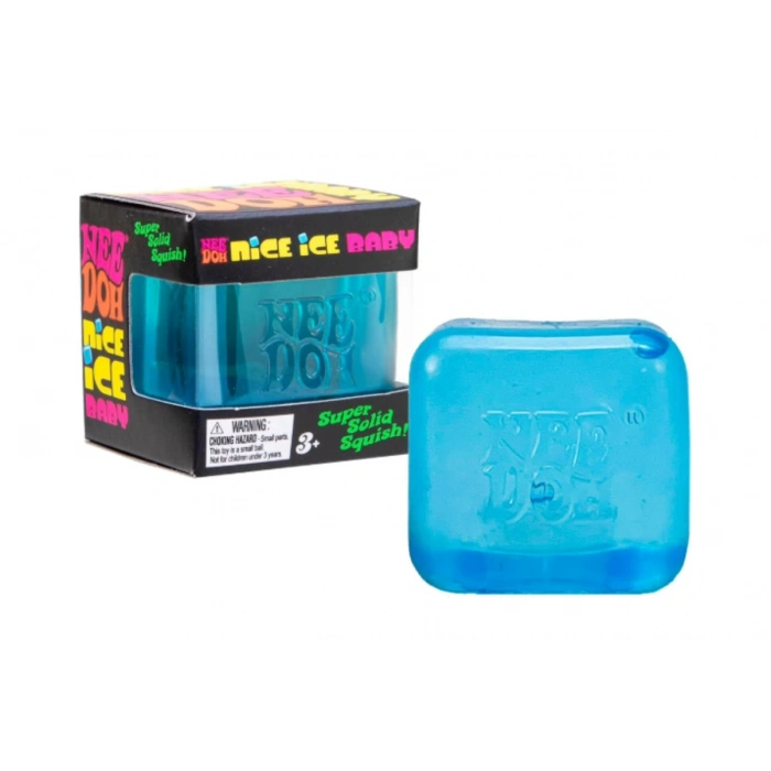 NeeDoh Nice Ice Baby Sıkma Oyuncağı Tek Mini Nice Küpü Teenıe ( Mini Boy )