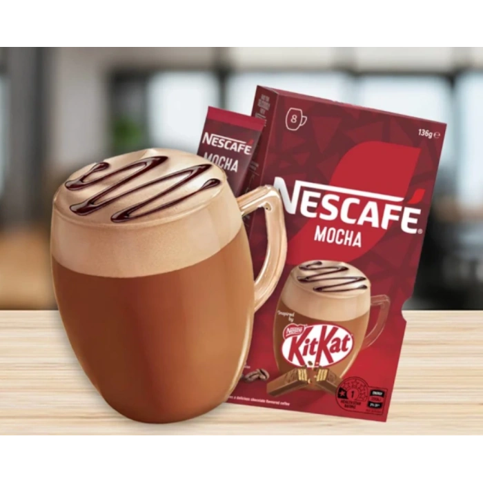 Nescafe Mocha KitKat Aromalı Kremalı Mocha 7 Adet