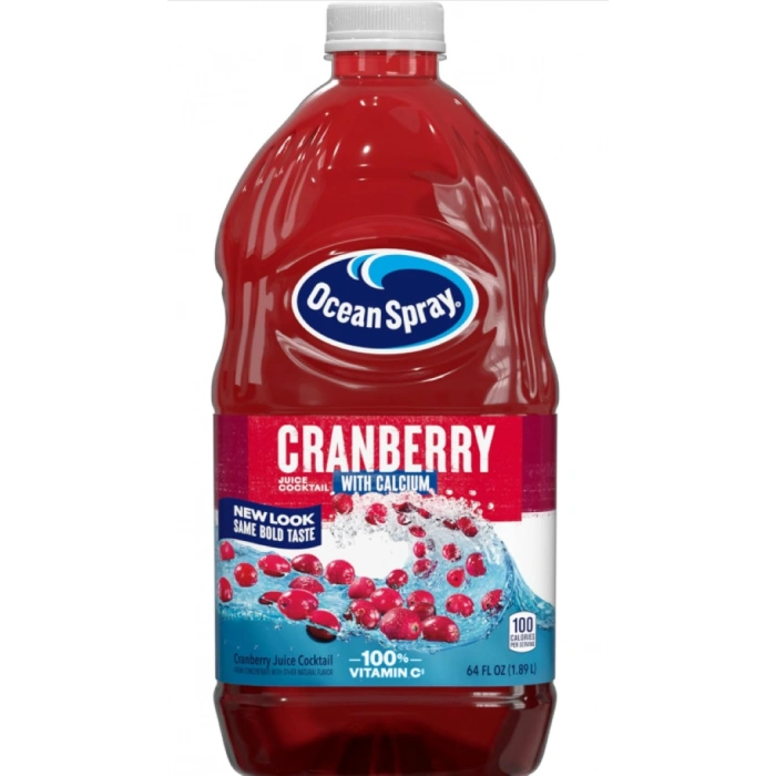 Ocean Spray Cranberry Wıth Calcıum Kızılcık Meyve Suyu 1.89 ml