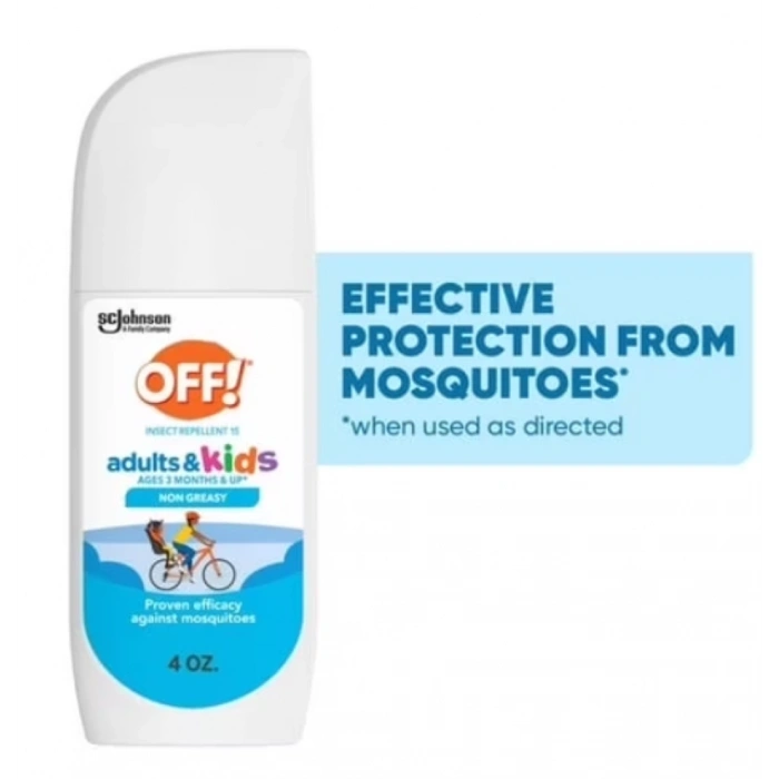 Off Insect Repellent 15 Adults & Kids Non Greasy Böcek Kovucu Sprey 112 ml