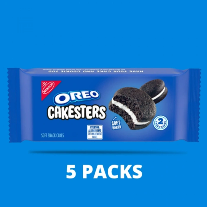 Oreo Cakesters Soft Baked Yumuşak Atıştırmalık Kekler 5li Paket 285 g