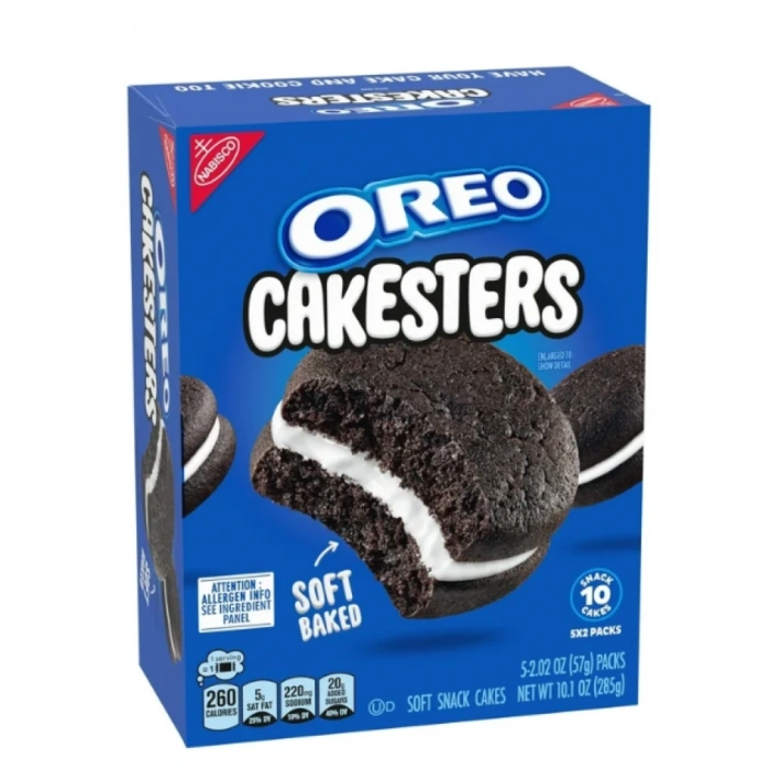Oreo Cakesters Soft Baked Yumuşak Atıştırmalık Kekler 5li Paket 285 g