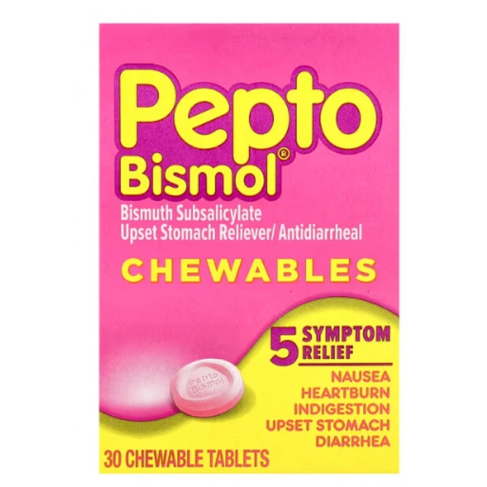 PeptoBismol Chewables 30 Chewable Tablets