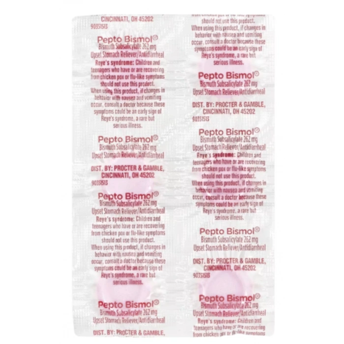 PeptoBismol Chewables 30 Chewable Tablets