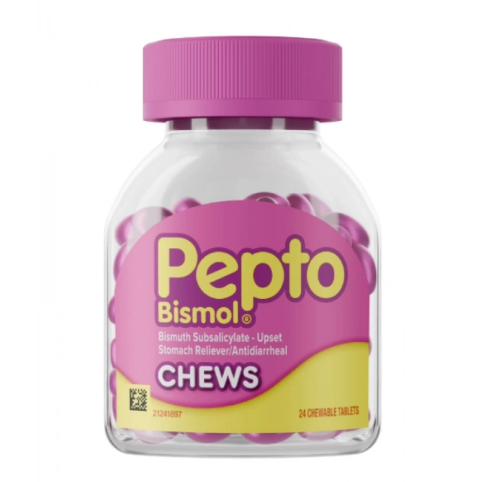 Pepto Bismol Chews 24 Chewable Tablets