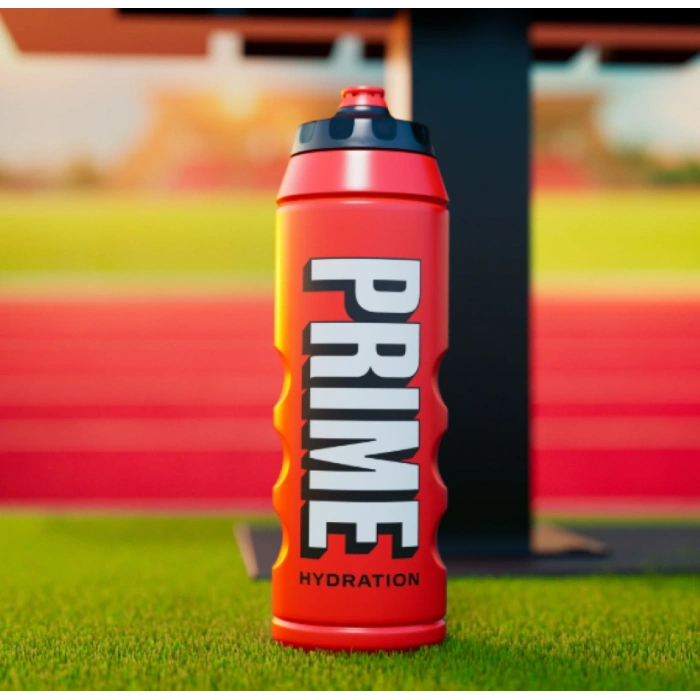 Preme Hydratıon Squeeze Bottle 1 L Tropical Punch Sıkılabilir Plastik Şişe Kırmızı Renk 1 Litre