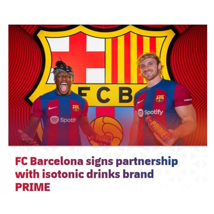 Prıme FCB Barça Hydratıon Drınk 500 ml