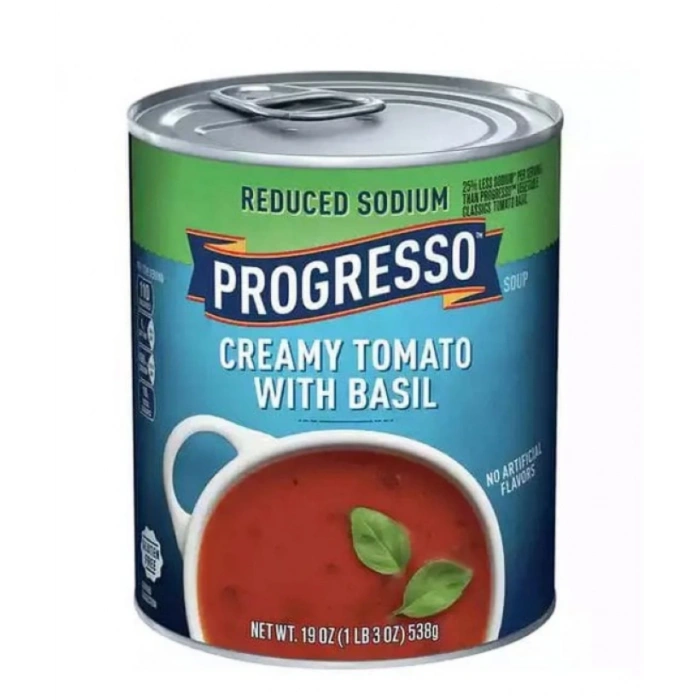 Progresso Reduced Sodıum Cream Tomato Wıth Basıl Çorba 538 g