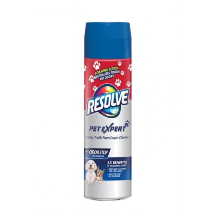 Resolve Pet Expert With Odor Stop Halı Temizleme Köpüğü 623 gr