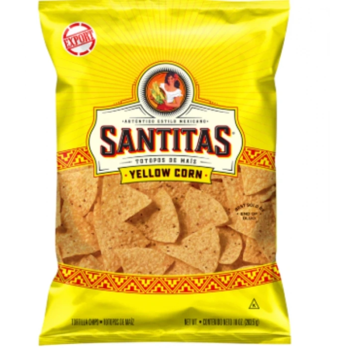 Santıtas Totopos De Maiz Yellow Corn 283.5 gr