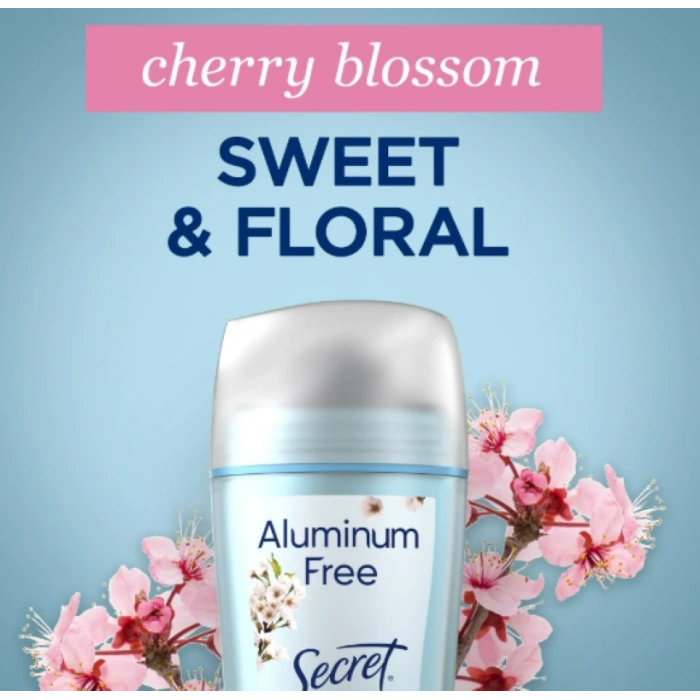 Secret Aluminum Free Balancing Minerals Notes of Cherry Blossom Stik Deodorant 68 g