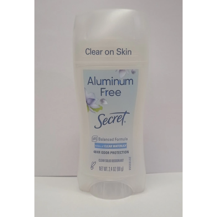 Secret Aluminum Free Balancing Minerals Notes of Clear Waterlıly Deodorant 68 g