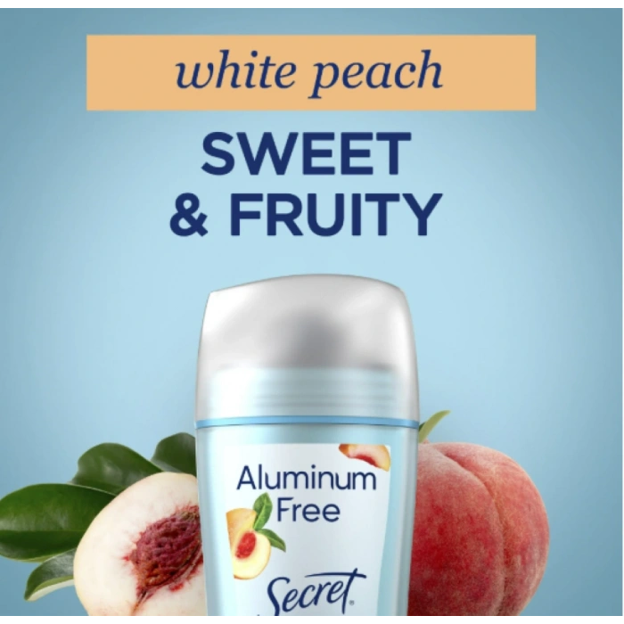 Secret Aluminum Free Balancing Minerals Notes of Whıte Peach Stik Deodorant 68 gr