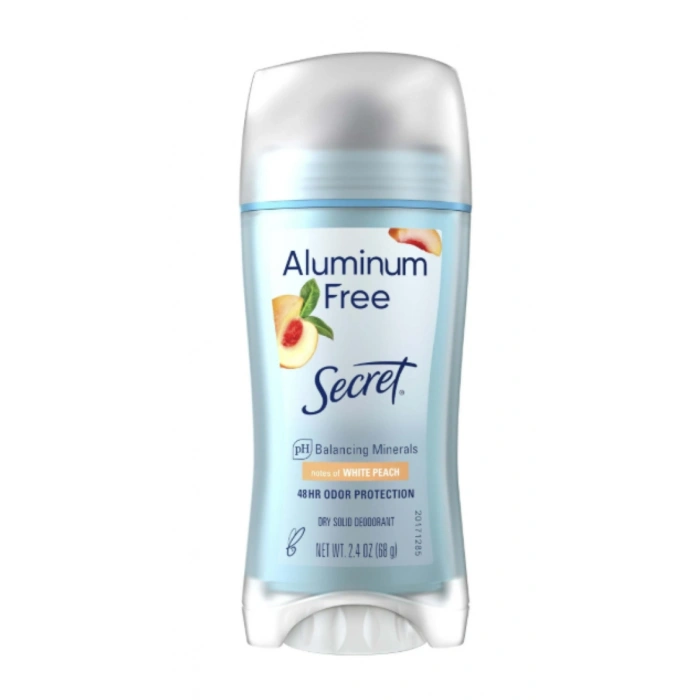 Secret Aluminum Free Balancing Minerals Notes of Whıte Peach Stik Deodorant 68 gr