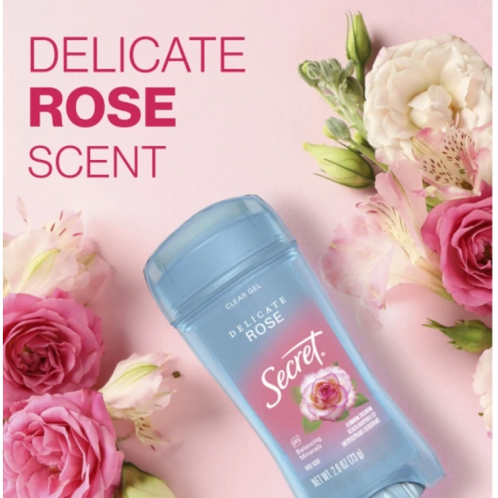 Secret Delıcate Rose Clear Gel Deodorant 73 g