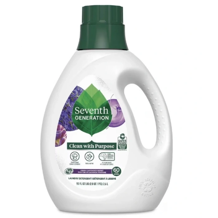 Seventh Generatıon Clean With Purpose Fabrıc Fresh Lavender Scent Sıvı Deterjan 2.6 l