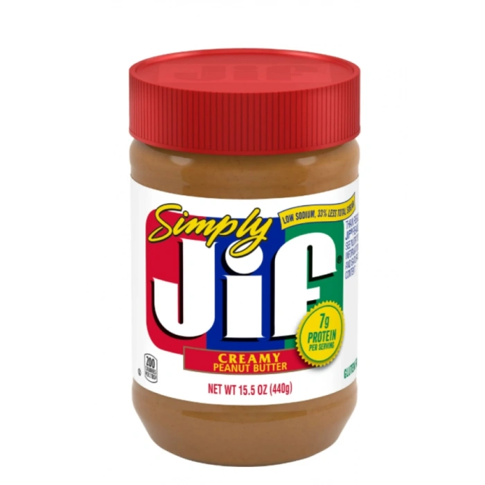 Simply Jif Creamy Peanut Butter 440 gr