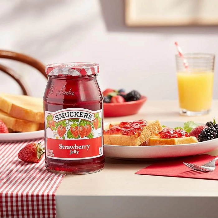 Smuckers Strawberry Jelly Çilekli Marmelat  510 gr