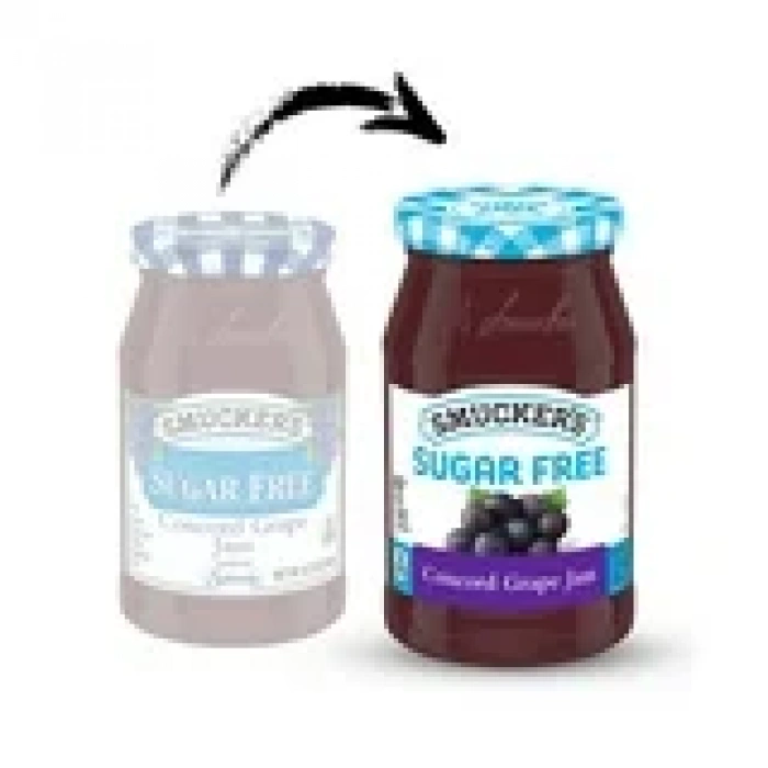 Smuckers Sugar Free Concord Grape Jam 361 Gr.