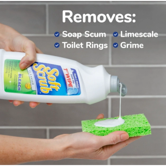 Soft Scrub Cleanser Wıth Bleach 680 g