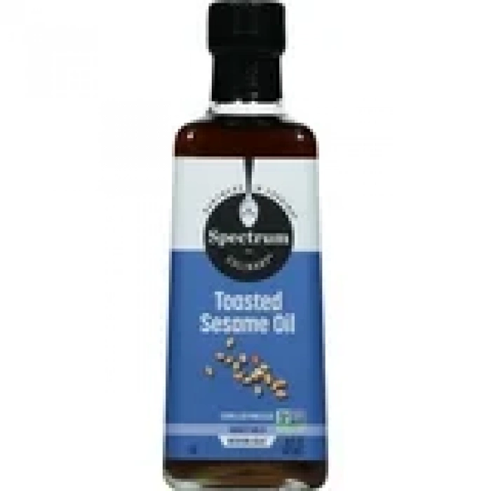 Spectrum Culınary Toasted Sesame Oil Experller Pressed Unrefıned Medıum Heat 473 ml