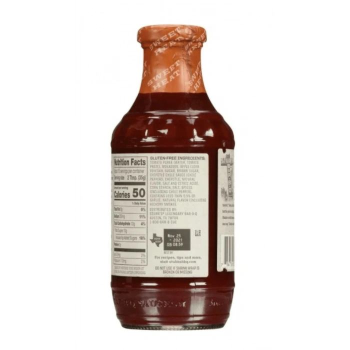 Stubbs Sweet Heat Legendary Bar-B-Q Sauce 510 gr