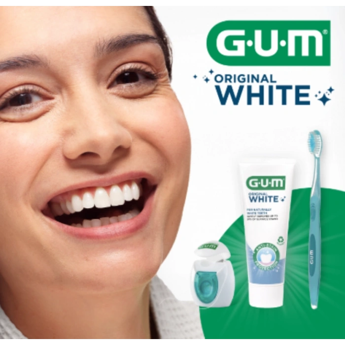 Sunstar Gum For Naturally Whıte Teeth Orıgınal Whıte Toothpaste Diş Macunu 75 ml