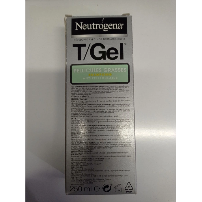 T/Gel Pellıcules Grasses Shampoıng Antıpellıculaıre Şampuan 250 ml