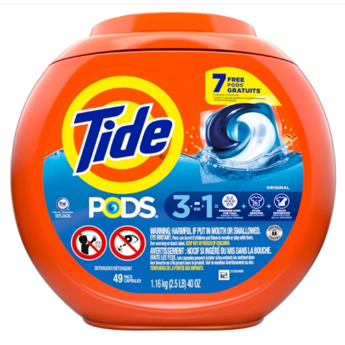 Tide Pods 3-1 49 Pacs Capsules Çamaşır Deterjanı1,16 g
