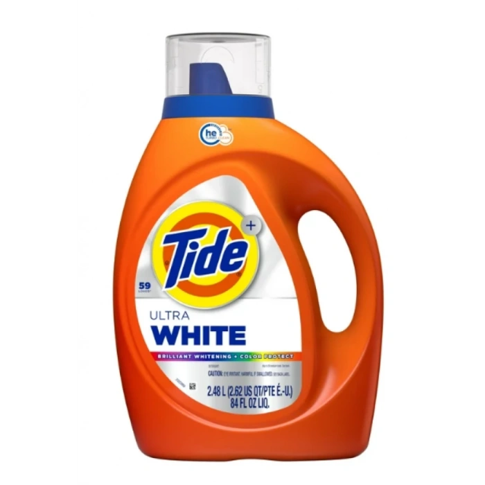 Tide Ultra White Brıllıant Whıtenıng Color Protech Sıvı Çamaşır Deterjanı 2,48 ml
