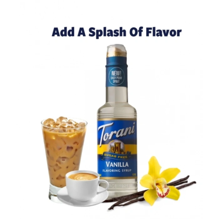 Torani Sugar Free Vanılla Syrup 375 ml