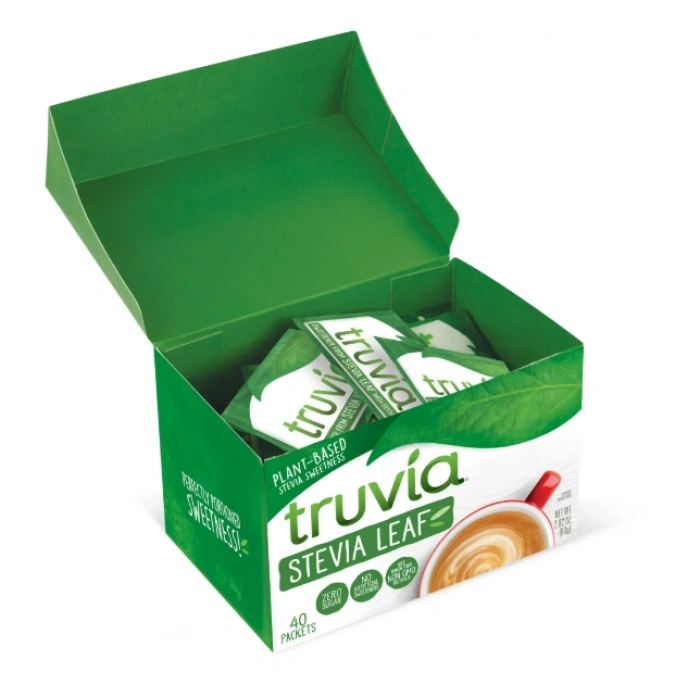 Truva Stevıa Leaf Calorie Free 40 Packet