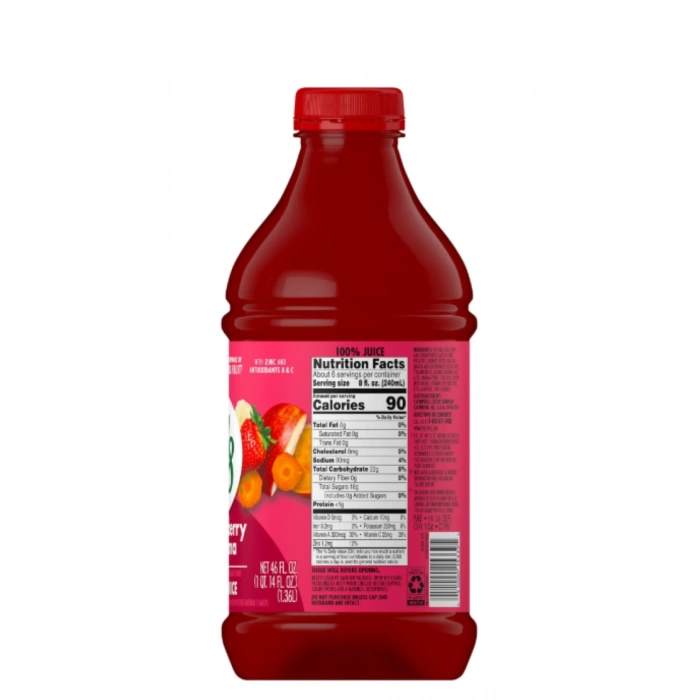 V8 Stawberry Banana % 100 Juıce 1,36 ml