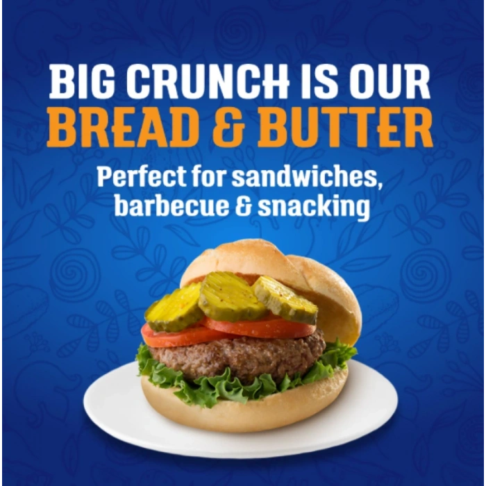 Vlasic Bread & Butter Chlps Big Crunch Turşu 710 ml