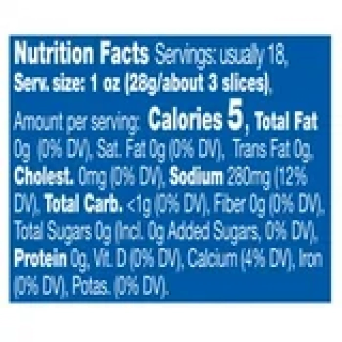 Vlasic Fresh Packed Ovals Hamburger Dill Chips 946 gr