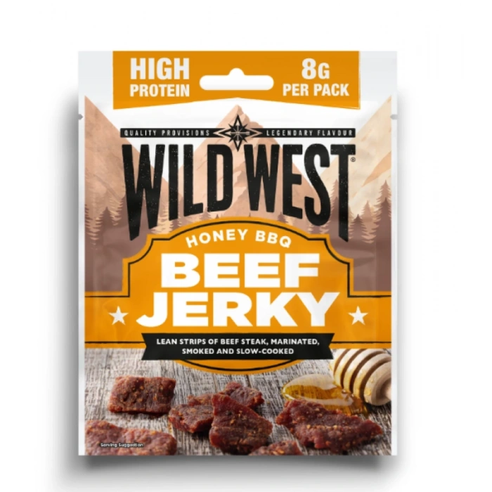 Wıld West Honey BBQ Beef Jerky Kurutulmuş Et 25 g