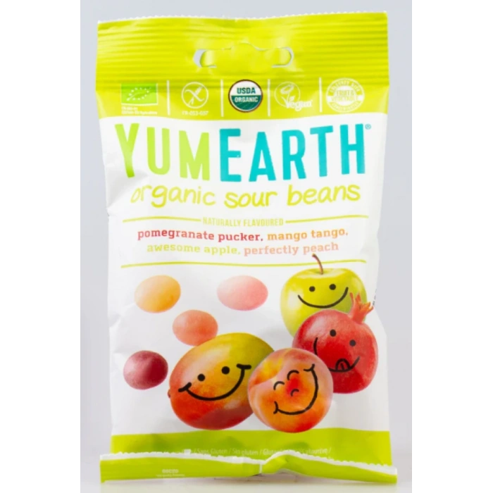 Yumearth Organic Sour Bears Atıştırmalık Ekşi Şekerleme 50 g