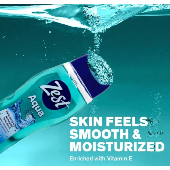 Zest Aqua Hydrating Clean Nettoyant Hydratant Body Wash 532 ml