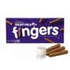 Cadbury Daıry Milk Fıngers Milk Chocolate Bıscuıts 114 gr