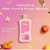 Caress Dıly Sılk White Peach&Orange Blossom Moısturızıng Body Wash 887 ml