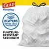 Glad Force Flex 2 Layers Extra Leak Protectıon Fresh Clean Febreze 40 Bags Çöp Poşeti