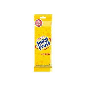 Wrigleys Juicy Fruit 3 Paket Sakız