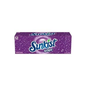 Sunkist Grape Soda 12 Adet